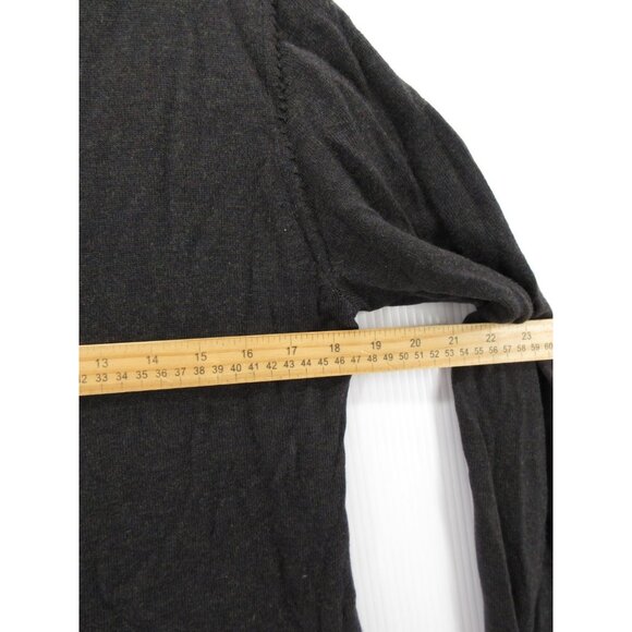 Coach Sweater Large Merino Wool Cardigan Button Up Pockets knit - Picture 5 of 10